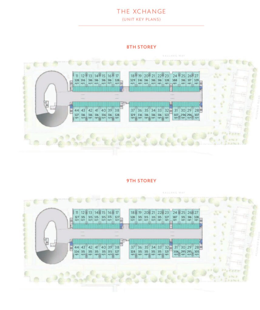 Gourmet Xchange Level 8 and 9 Floor Plan